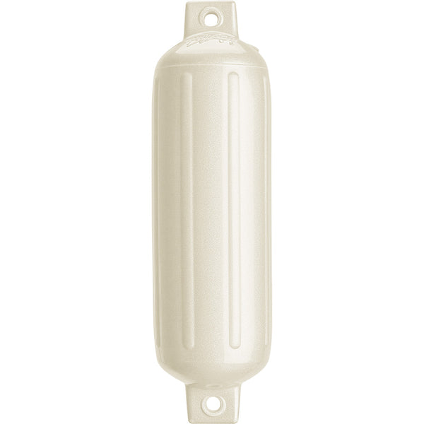 Polyform G-4 Twin Eye Fender 6.5" x 22" - Metallic White [G-4 METALLIC WHITE]