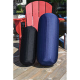 Dock Edge Reversible Fender Cover - Black/Blue - Small [DE965669F]