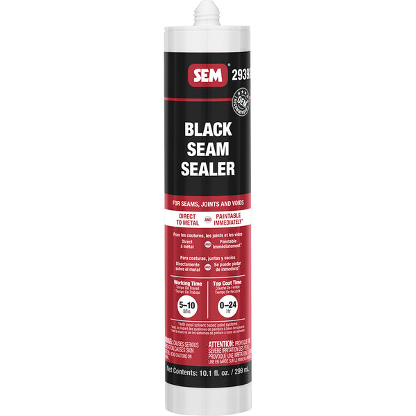 SEM 1K Seam Sealer - 10.1oz Tube - Black [29392]