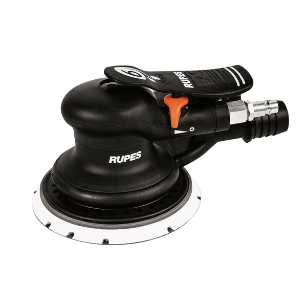 RUPES Random Orbital Palm Pneumatic Sander w/125mm Pad  9mm Orbit-Skorpio III (Central Vac) [RH329A]
