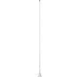 Scout 5' White VHF Antenna 3dB Lift  Lay Mount w/5M RG-58 [PF AN NVHF00005]