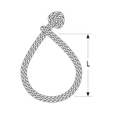 Ronstan Soft Shackle - Size L - 9mm x 100mm w/Robline Line [DSH-9GRY]