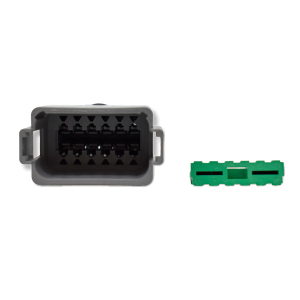 Bluewater 12 Position Male Deutsch Connector w/Wedge Lock [DT04-12P]