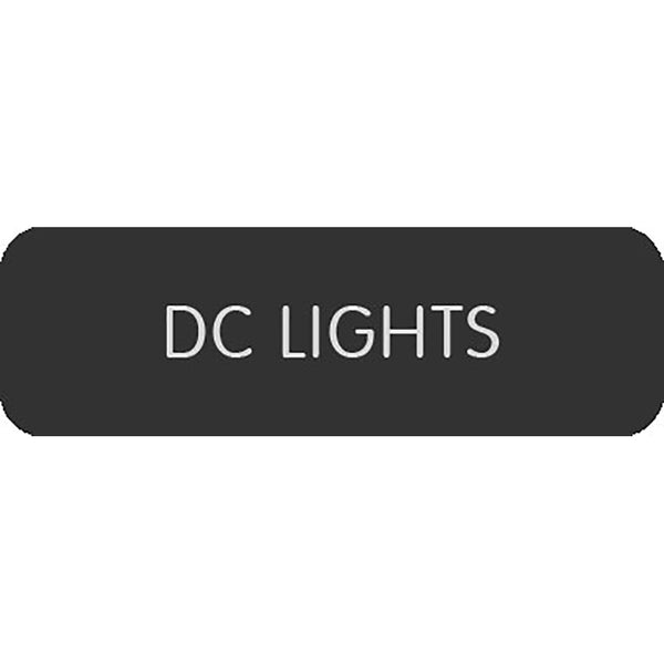 Blue Sea Large Format Label - "DC Lights" [8063-0118]